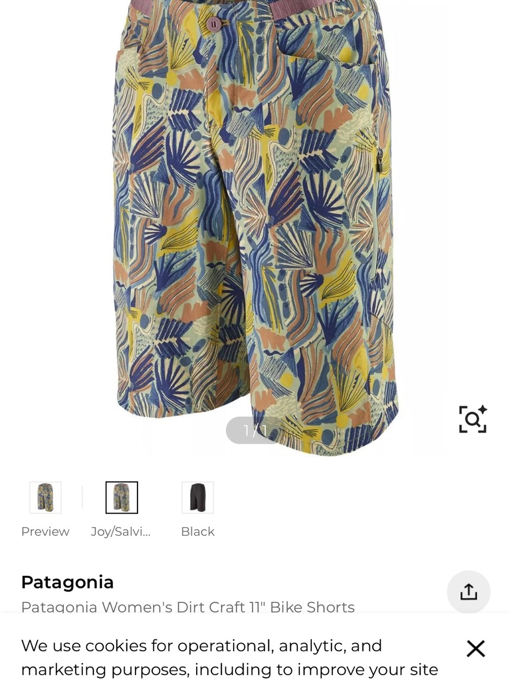 Patagonia Women's Dirt Craft 11" Bike Shorts 4 new